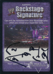 WWE Backstage Signature - Kenzo
